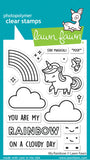 LAWN FAWN: My Rainbow | Stamp & Lawn Cuts Die Bundle