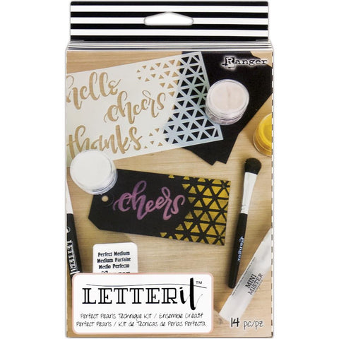 RANGER: Letter It Perfect Pearls Technique Kit