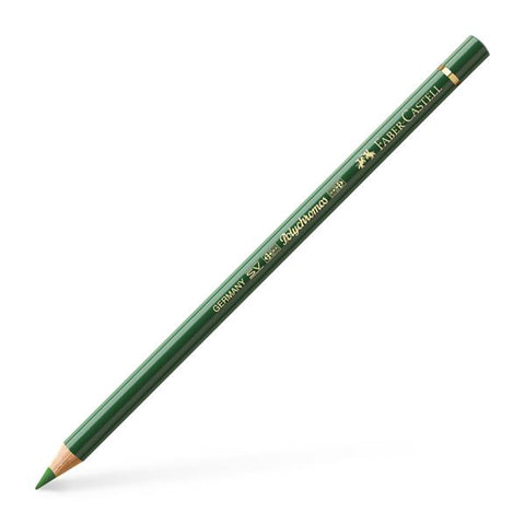 FABER CASTELL: Polychromos Colored Pencil (Permanent Green Olive)