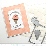 PRETTY PINK POSH:  Stencil (Layered Hearts 2 pack)