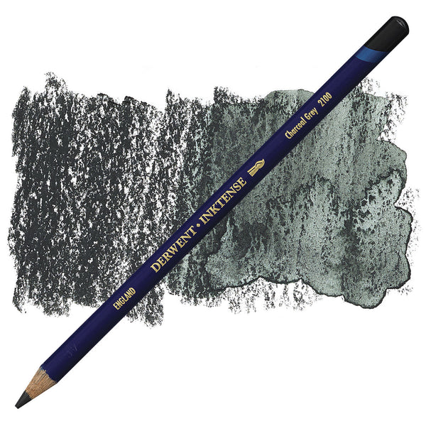 DERWENT: Inktense Pencil (Charcoal Grey 2100) – Doodlebugs