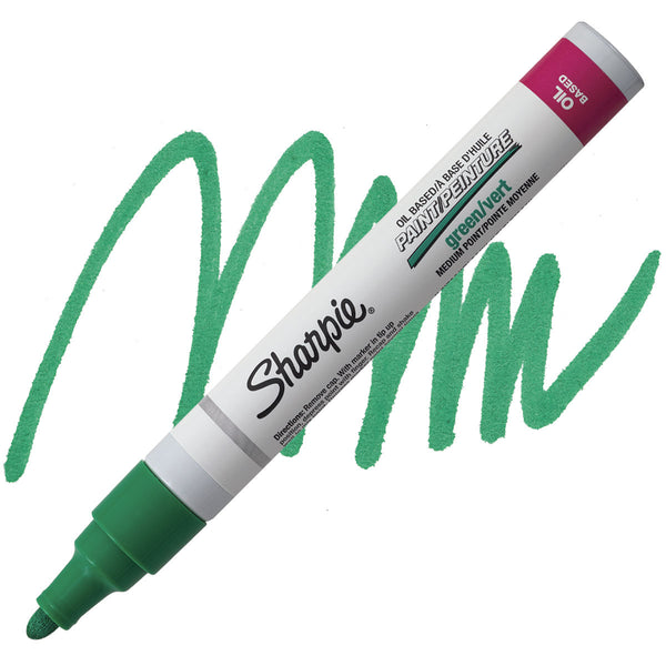 SHARPIE: Medium Point Oil-based Paint Marker (Green) – Doodlebugs