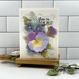 HONEY BEE STAMPS: Lovely Layers: Pansy | Honey Cuts
