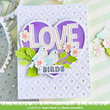 LAWN FAWN: Backdrop Quilted Heart | Portrait | Lawn Cuts Die