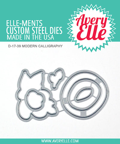 AVERY ELLE: Modern Calligraphy Elle-ments Die (S)