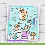 LAWN FAWN: Bubble Background | Layering Stencils