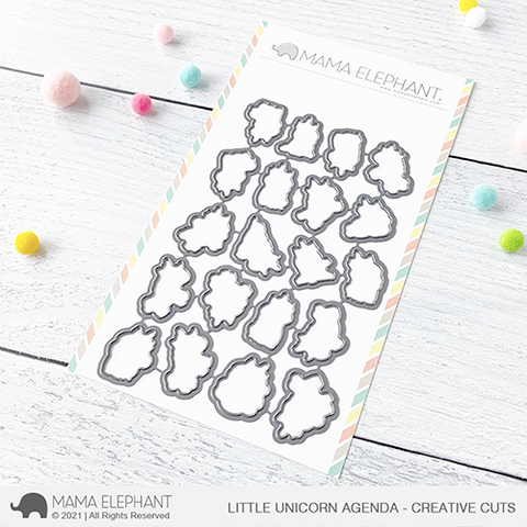 MAMA ELEPHANT: Little Unicorn Agenda | Creative Cuts