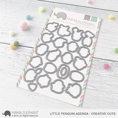 MAMA ELEPHANT: Little Penguin Agenda Creative Cuts