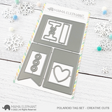 MAMA ELEPHANT: Polaroid Tag Set | Creative Cuts