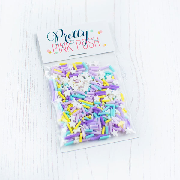 Sunny Studio Clay Flower Confetti Sprinkles Embellishments - Sunny Studio  Stamps