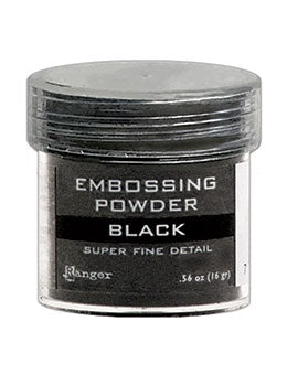 RANGER: Embossing Powder | Black | Super Fine Detail