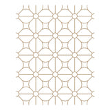 SPELLBINDERS:  Geometric Flower Background | Hot Foil Plate