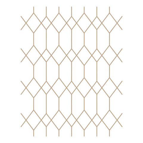 SPELLBINDERS:  Geometric Diamond Background | Hot Foil Plate