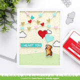 LAWN FAWN: Simply Celebrate Hearts | Stamp
