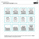 LAWN FAWN: You're Just My Type