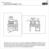 LAWN FAWN: You're Just My Type