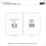 LAWN FAWN: You're Just My Type