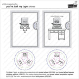 LAWN FAWN: You're Just My Type