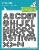 LAWN FAWN: Oliver's Stitched ABCs | Lawn Cuts Die