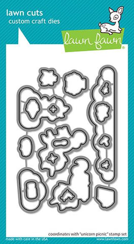 LAWN FAWN: Unicorn Picnic | Lawn Cuts Die