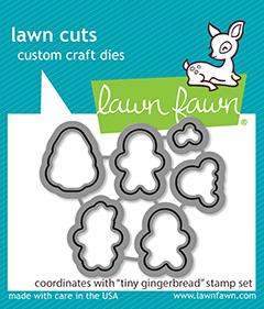 LAWN FAWN: Tiny Gingerbread | Lawn Cuts Die.