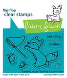 LAWN FAWN: Butterfly Kisses Flip Flop