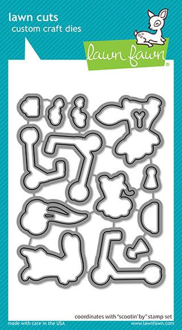 LAWN FAWN: Scootin' By | Lawn Cuts Die