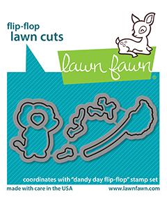 LAWN FAWN: Dandy Day Flip-Flop | Lawn Cuts Die