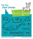 LAWN FAWN: Duh-nuh Flip Flop | Stamp