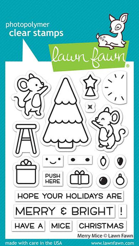 LAWN FAWN: Merry Mice | Stamp