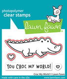 LAWN FAWN: Croc My World | Lawn Cuts Die