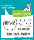 LAWN FAWN: Cerealsly Awesome  | Stamp