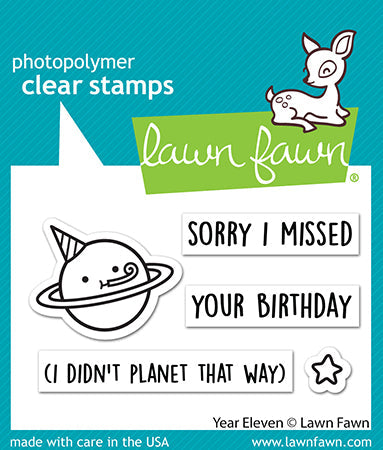 LAWN FAWN: Year Eleven  | Stamp