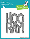 LAWN FAWN: Giant Hooray | Lawn Cuts Die