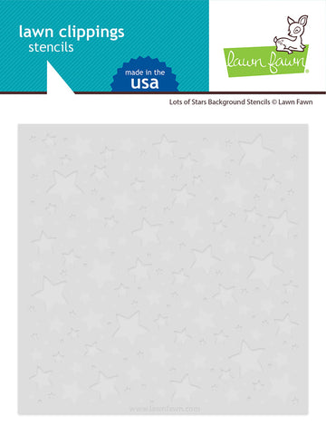 LAWN FAWN: Lots of Stars Background | Layering Stencils