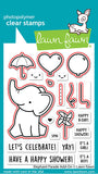 LAWN FAWN: Elephant Parade Add-on | Lawn Cuts Die