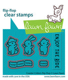 LAWN FAWN: Coaster Critters Flip-flop | Lawn Cuts Die