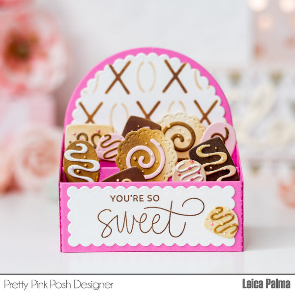 PRETTY PINK POSH: Layered Coffee Cups | Layered Stencil 3PK