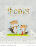 MFT STAMPS: SY Friendly Foxes Die-namics (SR)