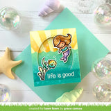 LAWN FAWN: Mermaid For You Flip Flop | Stamp