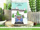 LAWN FAWN: Car Critters Christmas Add-on | Lawn Cuts Die.