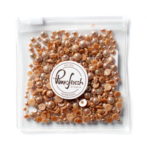 PINKFRESH STUDIO: Metallic Pearls | Sparkling Champagne
