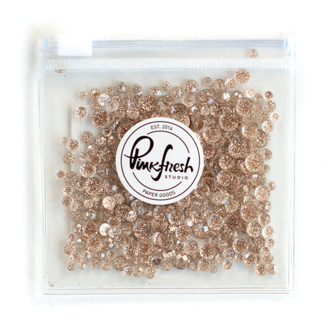 PINKFRESH STUDIO: Glitter Drops | Champagne