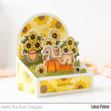 PRETTY PINK POSH:  Layered Sunflowers | Layered Stencil 4PK