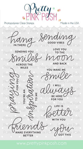 PRETTY PINK POSH: Encouraging Greetings