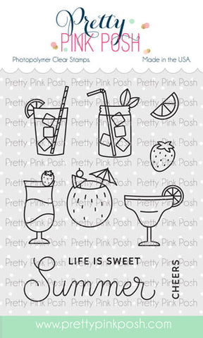 PRETTY PINK POSH:  Summer Drinks | Stamp