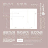 WAFFLE FLOWER: Media Mat | Mini