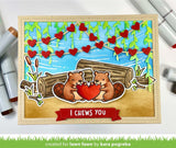 LAWN FAWN: Backdrop Heart Garland | Landscape | Lawn Cuts Die