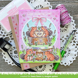 LAWN FAWN: Falling Hearts | Layering Stencils