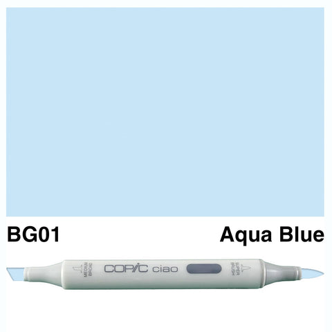 COPIC: Ciao Marker BG01 (Aqua Blue) ORMD